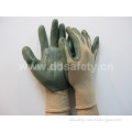 Sallow Nylon Jade Green Nitrile Glove (DNN460)